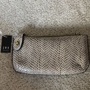 New Leather clutch